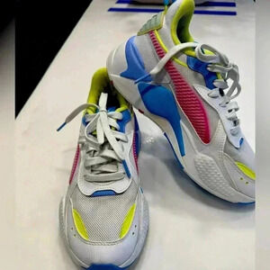 Puma RS-X Airbrush running shoes 382768-01 women’s size 7
